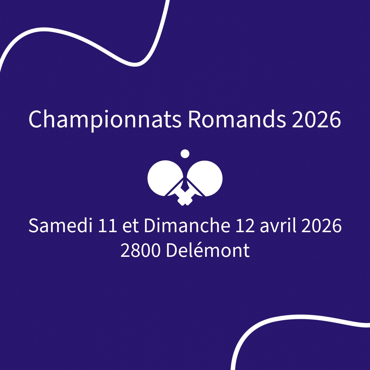 Championnats Romands 2026