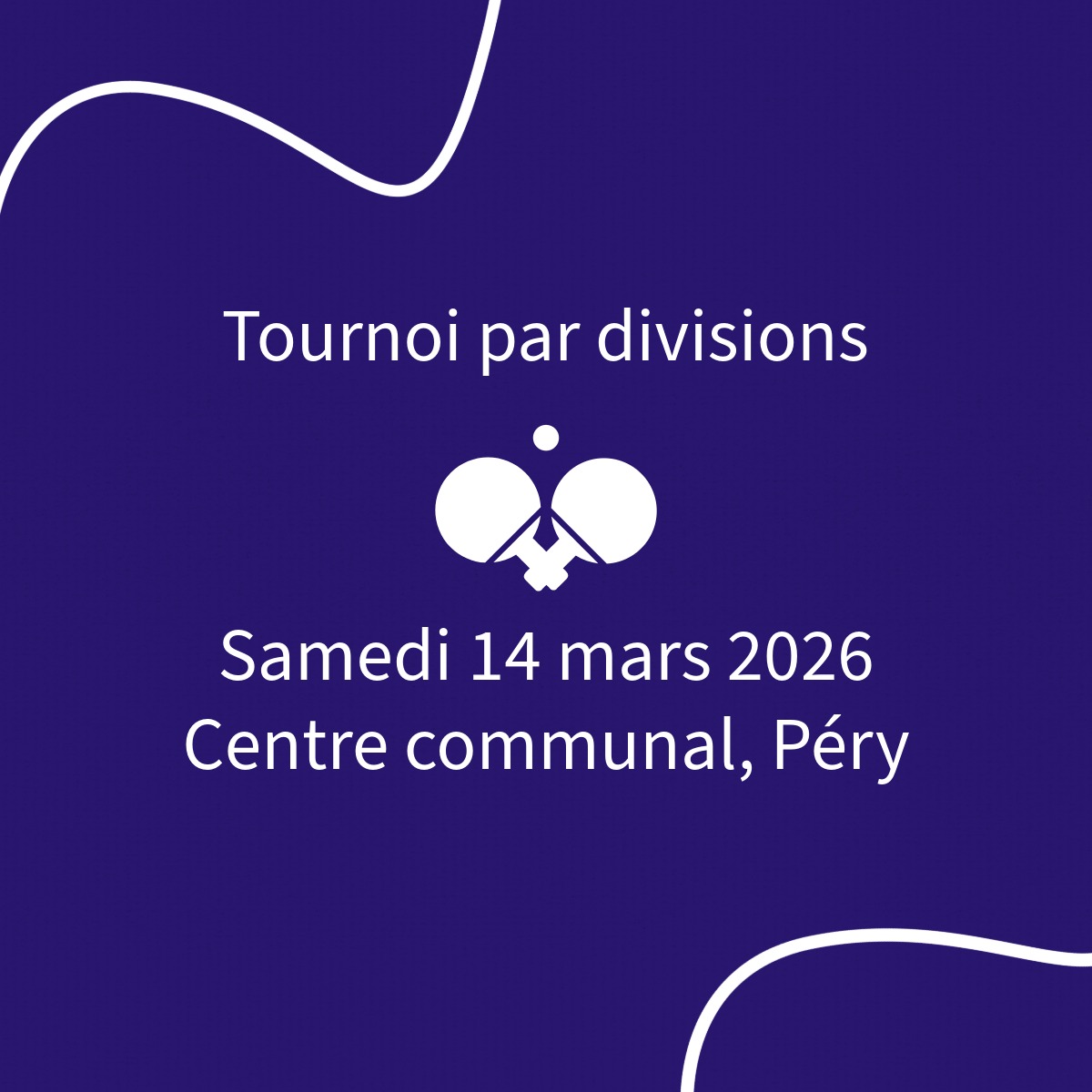 Tournoi par divisions 2026